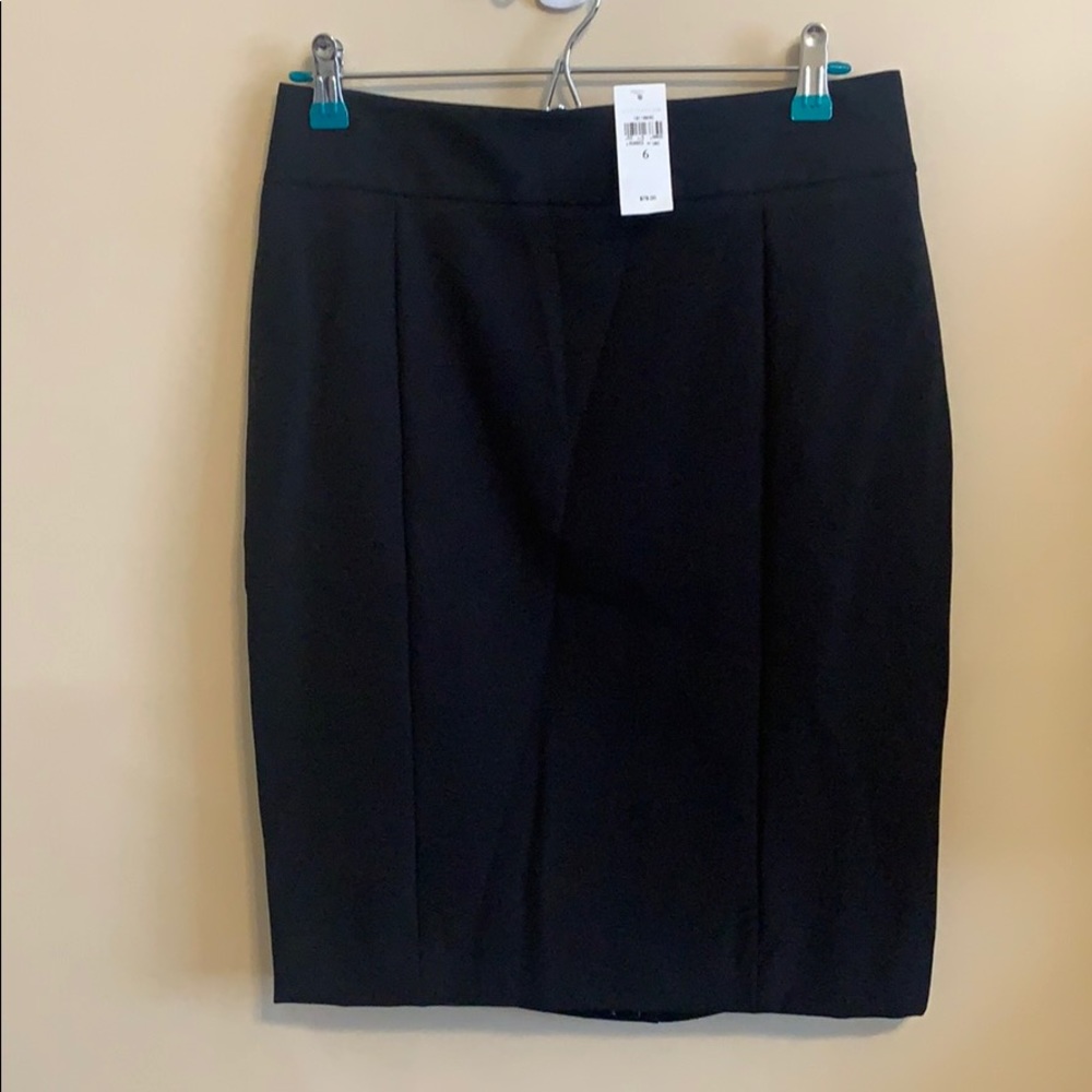Ann Taylor Petite Black Pencil Skirt